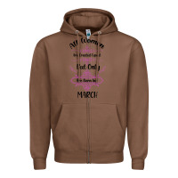 Chestnut all women are created equal but only the smartest are born in march Zipper Hoodie - Bettercallsaul