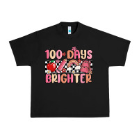 Black 100 days brighter Urban Heavy Tee - MaliasSmallBusiness
