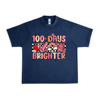 Navy 100 days brighter Urban Heavy Tee - MaliasSmallBusiness