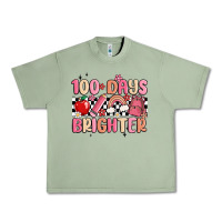 Oil Green 100 days brighter Urban Heavy Tee - MaliasSmallBusiness