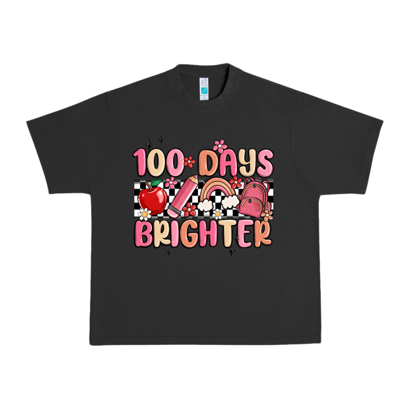 100 Days Brighter Urban Heavy Tee by MaliasSmallBusiness | Teevron