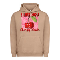Pigment Burro i like you cherry much Urban Hoodie - FaDigitalArtStudio