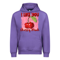 Tulip i like you cherry much Urban Hoodie - FaDigitalArtStudio