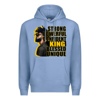 Colony Blue strong powerful confident king blessed unique Premium Hoodie - CowGirlArtShop