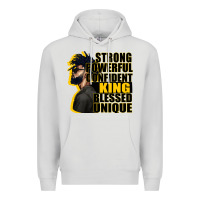 Dove Grey strong powerful confident king blessed unique Premium Hoodie - CowGirlArtShop