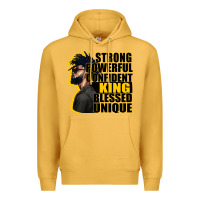Mustard strong powerful confident king blessed unique Premium Hoodie - CowGirlArtShop