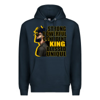 Navy strong powerful confident king blessed unique Premium Hoodie - CowGirlArtShop