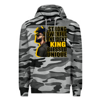 Slate Camo strong powerful confident king blessed unique Premium Hoodie - CowGirlArtShop