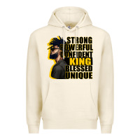 Tofu strong powerful confident king blessed unique Premium Hoodie - CowGirlArtShop