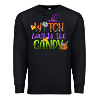 Black witch way to the candy Premium Sweatshirt - CowGirlArtShop