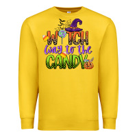 Lemon witch way to the candy Premium Sweatshirt - CowGirlArtShop