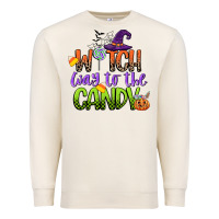 Sandshell witch way to the candy Premium Sweatshirt - CowGirlArtShop