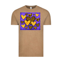 Vintage Coffee team spirit color purple and gold Vintage Tee - JahusDesignShop