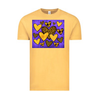 Vintage Mustard team spirit color purple and gold Vintage Tee - JahusDesignShop