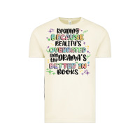Vintage Arctic reading because realitys overrated Vintage Tee - MaliasSmallBusiness