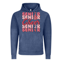 Vintage Denim senior cheer 2024 Vintage Hoodie - MaliasSmallBusiness