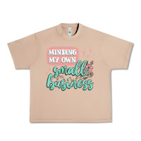 Burro minding my own small business Urban Heavy Tee - MaliasSmallBusiness