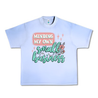 Grape Ice minding my own small business Urban Heavy Tee - MaliasSmallBusiness