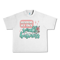 Lunar Rock minding my own small business Urban Heavy Tee - MaliasSmallBusiness