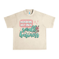 Sandshell minding my own small business Urban Heavy Tee - MaliasSmallBusiness