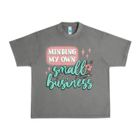 Tornado minding my own small business Urban Heavy Tee - MaliasSmallBusiness