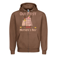 Chestnut Our First Mother's Day Zipper Hoodie - Bettercallsaul