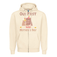 Sandshell Our First Mother's Day Zipper Hoodie - Bettercallsaul