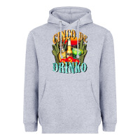 Heather Grey cinco de drinko cinco de mayo Heavyweight Hoodie - CowGirlArtShop