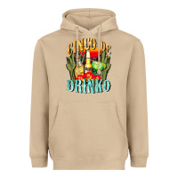 Mushroom cinco de drinko cinco de mayo Heavyweight Hoodie - CowGirlArtShop