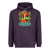 Plum cinco de drinko cinco de mayo Heavyweight Hoodie - CowGirlArtShop