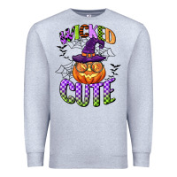 Heather Grey wicked cute Premium Sweatshirt - CowGirlArtShop