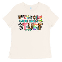 Bone busy doing cool teacher stuff Ladies Tee - AdoDesignShop