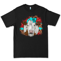 Black ribbon simmental leopard Premium Tee - JahusDesignShop