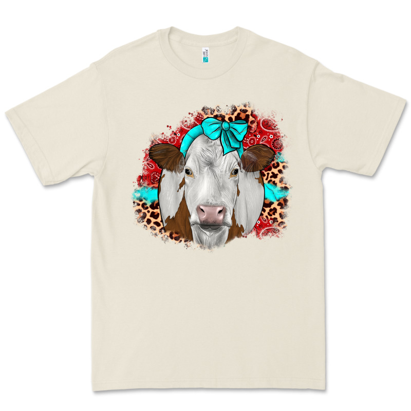 Ribbon Simmental Leopard Premium Tee by JahusDesignShop | Teevron