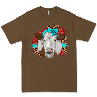Cacao ribbon simmental leopard Premium Tee - JahusDesignShop