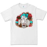 White ribbon simmental leopard Premium Tee - JahusDesignShop