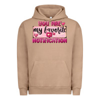 Pigment Burro You Are My Favorite Notification Urban Hoodie - FaDigitalArtStudio