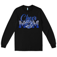 Black cheer mom Long Sleeve Tee - MaliasSmallBusiness