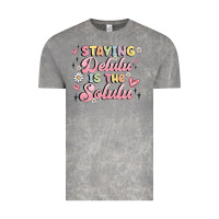 Cloud Rock staying delulu is the solulu Vintage Tee - MaliasSmallBusiness