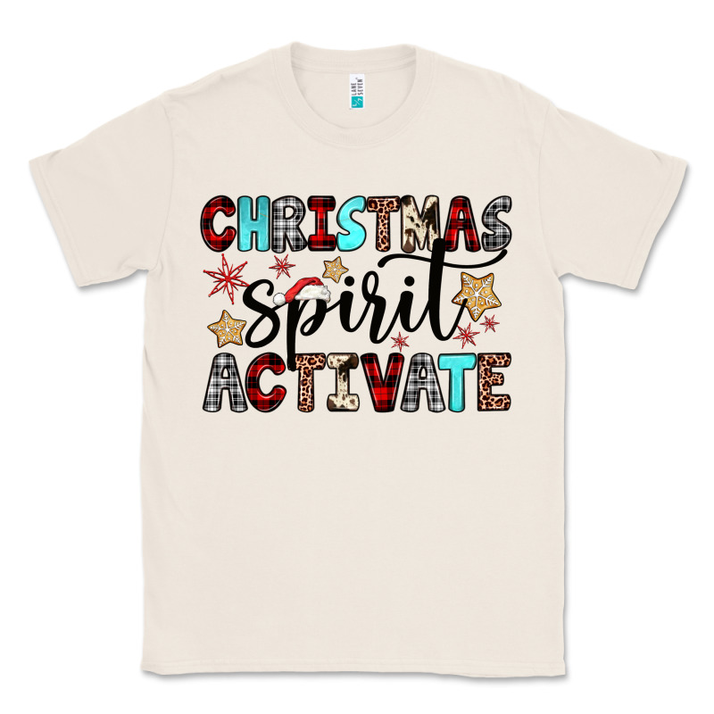 Christmas Spirit Activate Classic Tee by JahusDesignShop | Teevron