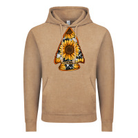 Vintage Coffee sunflower arrowhead Vintage Hoodie - Jasminsmagicworld