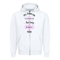 All Women Are Created Equal But Only The Smartest Are Born In May Zipper Hoodie | Teevron