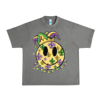 Tornado smiley face mardi gras Urban Heavy Tee - MaliasSmallBusiness