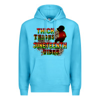 Ocean Blue thick thighs juneteenth vibes cowgirl Premium Hoodie - CowGirlArtShop