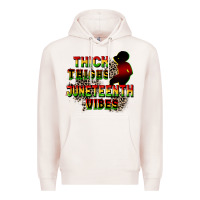Pale Pink thick thighs juneteenth vibes cowgirl Premium Hoodie - CowGirlArtShop