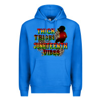 True Royal thick thighs juneteenth vibes cowgirl Premium Hoodie - CowGirlArtShop