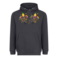 Smoke skeleton hands mardi gras Heavyweight Hoodie - CowGirlArtShop