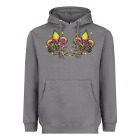 Storm skeleton hands mardi gras Heavyweight Hoodie - CowGirlArtShop