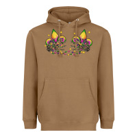 Toasted Coconut skeleton hands mardi gras Heavyweight Hoodie - CowGirlArtShop