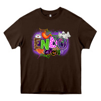 Chocolate Brown endo crew Heavy Core Tee - AdoDesignShop